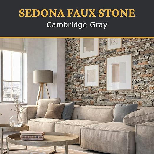 AZ Faux High-Density Polyurethane Faux Stone Flush Outside Corner - Image 2