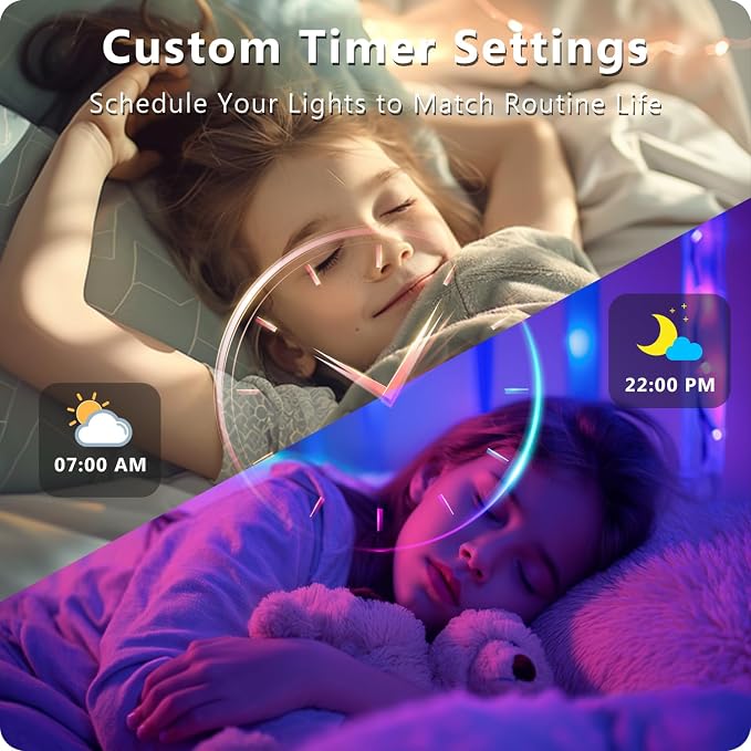 DAYBETTER LED Strip Lights 110ft, Smart Lighting Strips - Image 3