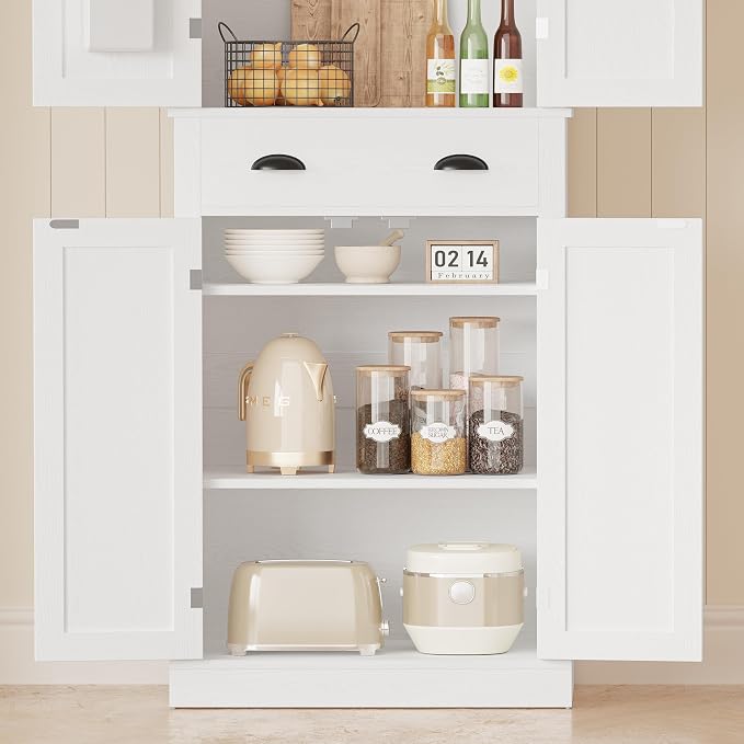 IRONCK Kitchen Pantry Storage Cabinet 72.6" H x 24" W, - Image 8