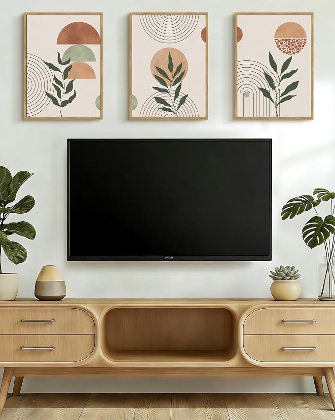 PHOPAGO Boho Wall Art Sage Plant Botanical Bohemain Framed Wall Printing - Image 6