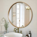 WallBeyond Round Wood Mirror by WallBeyond
