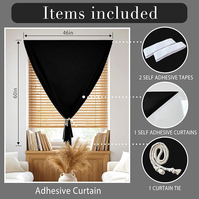 Magic Tape Window Curtain - Image 6