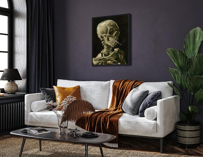 Wieco Art Framed Art Skull of a Skeleton - Image 2