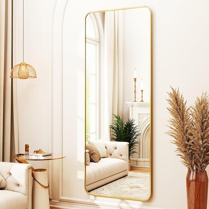 XRAMFY Full Length Mirror 23"x66", Large Floor Mirror - Image 3