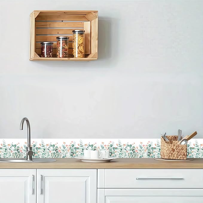 Wallpaper Border 3.9"X196.8" Peel and Stick Wall Border Wallpaper Border - Image 4