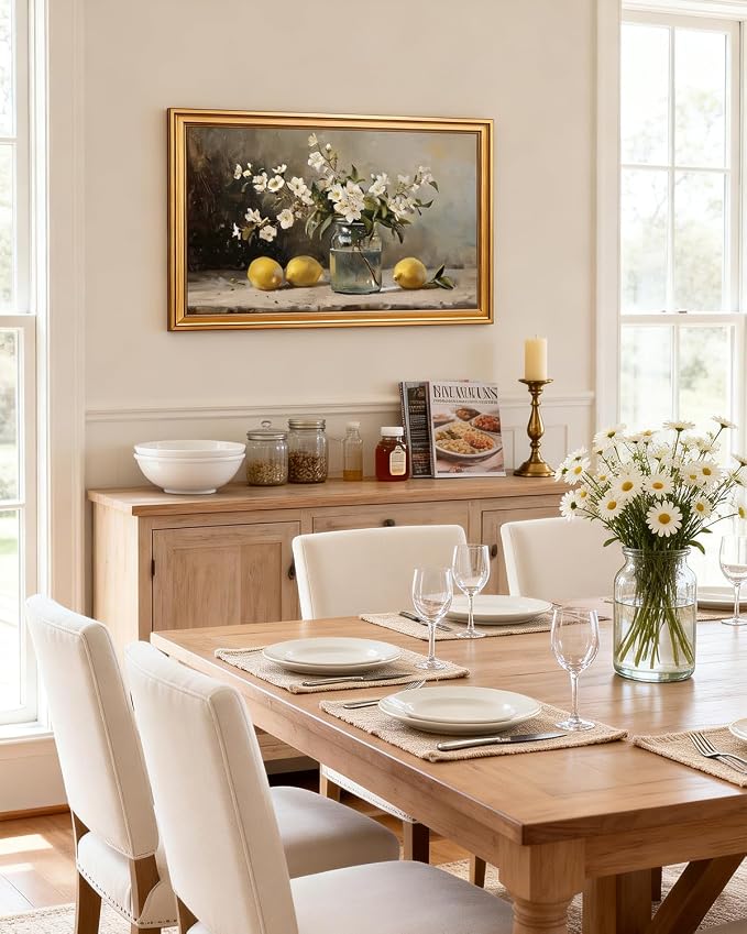 VIYYIEA Vintage Large Framed Wall Art - Image 5
