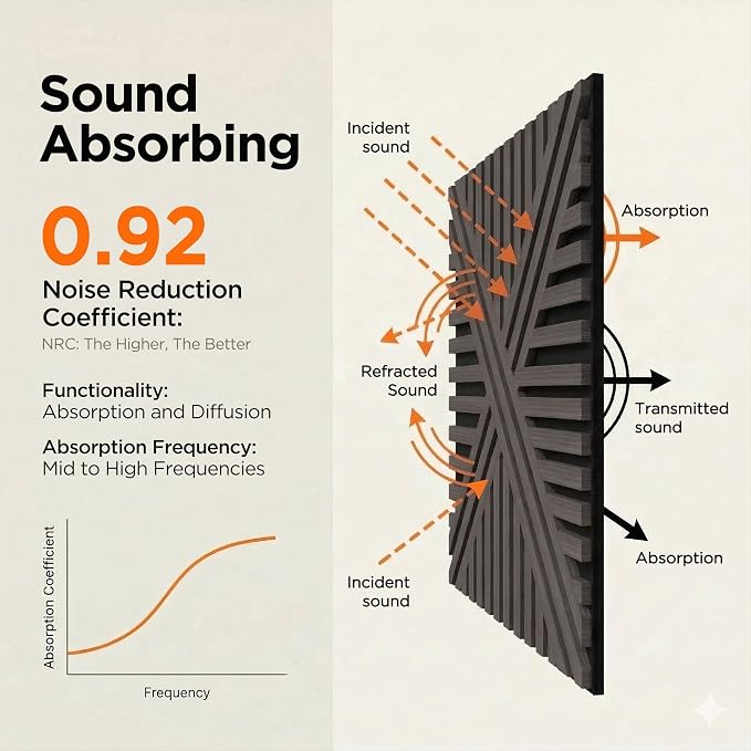 Acoustic Wall Panels, Decorative Acoustic Panels - Image 6