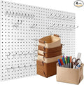 Spampur Peg Board, 4 Pack Metal PegBoard Organizer by Spampur