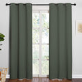 NICETOWN Window Treatment Thermal Insulated Solid Grommet Blackout by NICETOWN