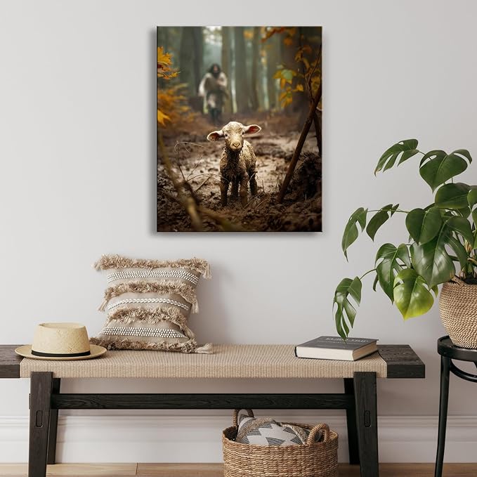 Religious wall decor for prayer room Christian wall art for Christmas - Image 6