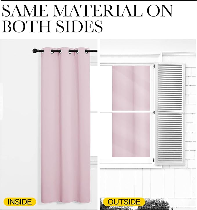 NICETOWN Room Darkening Curtains - Image 5