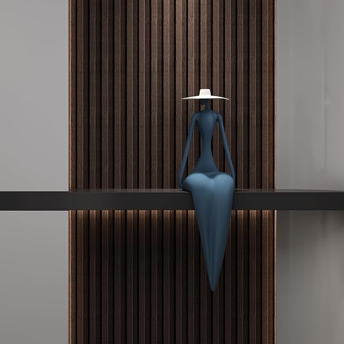 Peel and Stick PVC Slat Wall Panels, Wood Grain Self-Adhesive Soundproof - Image 2