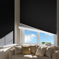 Portable Blackout Curtains for Bedroom, Easy Install No Drill Black Out by HEMRLY