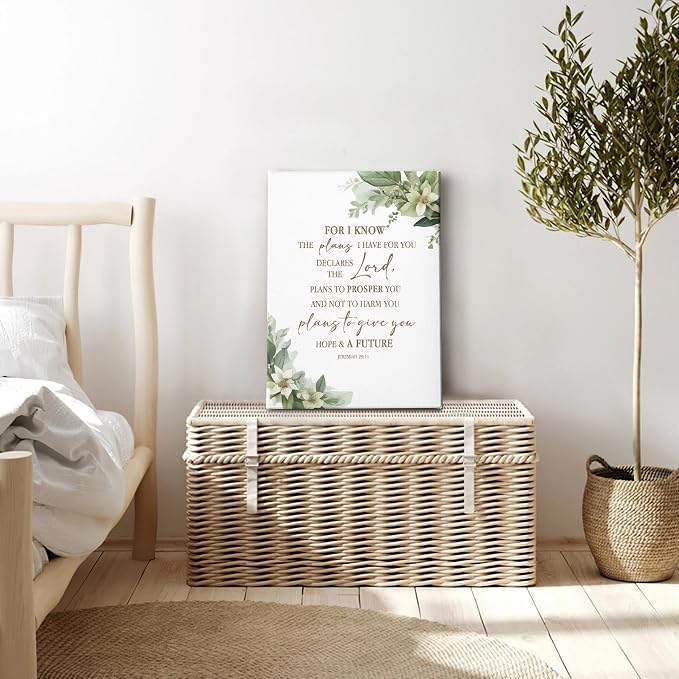 HIWX Christian Bible Verses Wall Decor, - Image 3