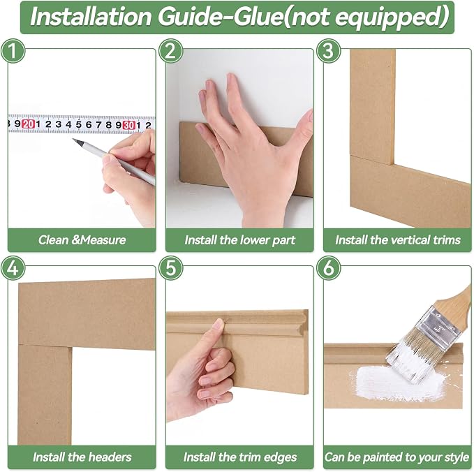 12 Pcs MDF Board and Batten Wall Panel Kits - Image 8