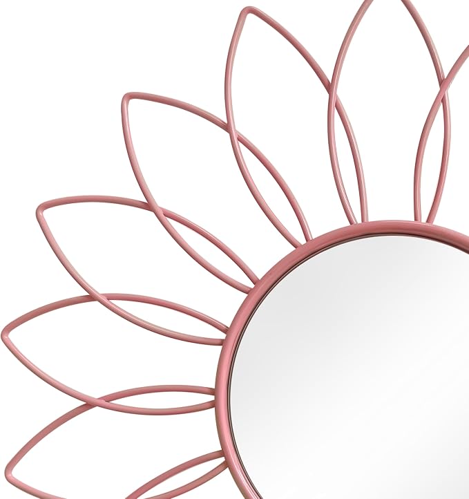 3 Pack Metal Mirrors for Wall Sunburst Wall Mirrors Home Décor Decorative - Image 2