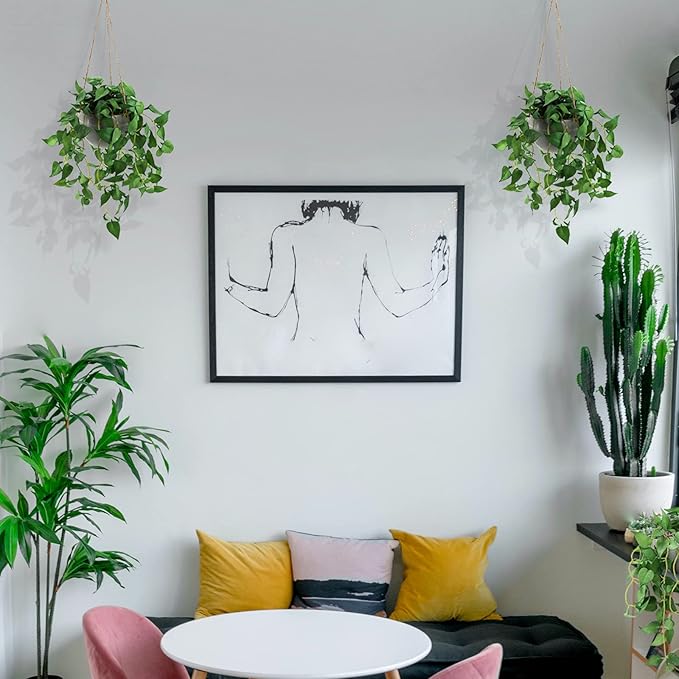 TNNTOPELE Hanging Plant Fake Plants - Image 4