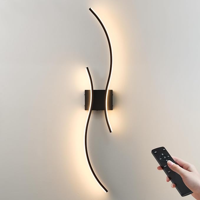 KARTOOSH Battery Operated Wall Sconce by KARTOOSH