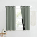 NICETOWN 100% Blackout Window Curtain Panels, Heat and Full Light Blocking by NICETOWN
