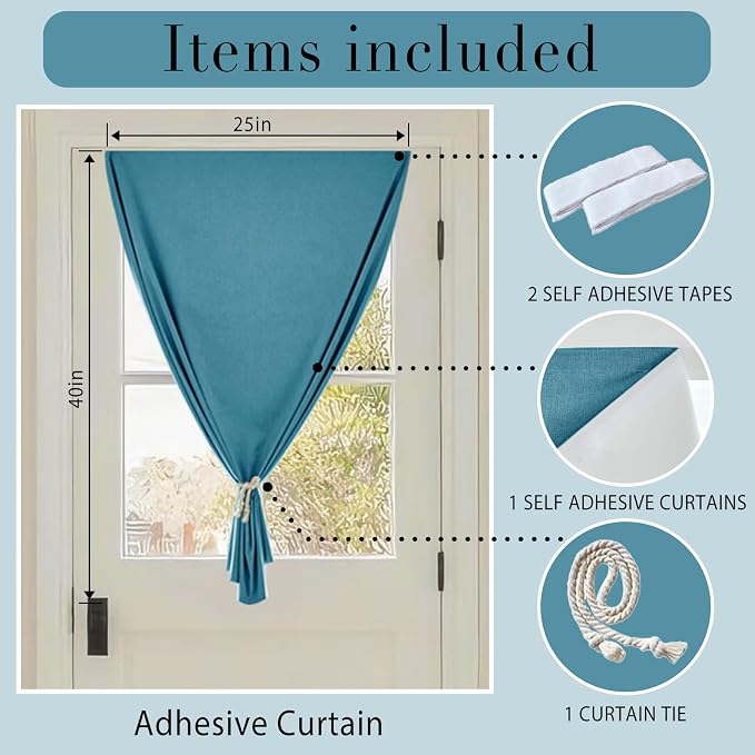 Adhesive 100% Blackout Curtain - Image 6
