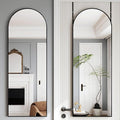 Door Mirror, Arched Full Length Mirror Over The Door, Full Body Mirrors by JAWGLOW
