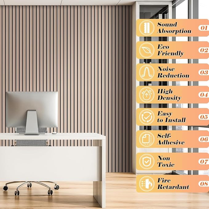 Acoustic Panels 24 Pack: 32 Sq Ft Coverage - Image 3