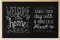 U Brands Chalkboard, Birch Wood Frame, Wall Mountable, Dry Erase Board by UBrands