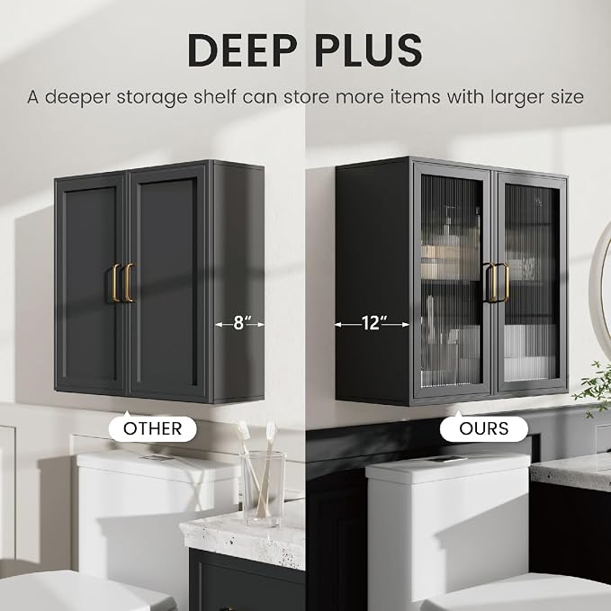 Furnaza LED Wall Storage Cabinets - Image 4