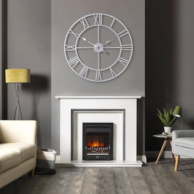 LEIKE 32" Large Modern Wall Clocks, Nearly Silent, Little Ticking, Battery - Image 8