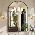 Sweetcrispy 30"x40" Arched Black Bathroom Mirrors by Sweetcrispy