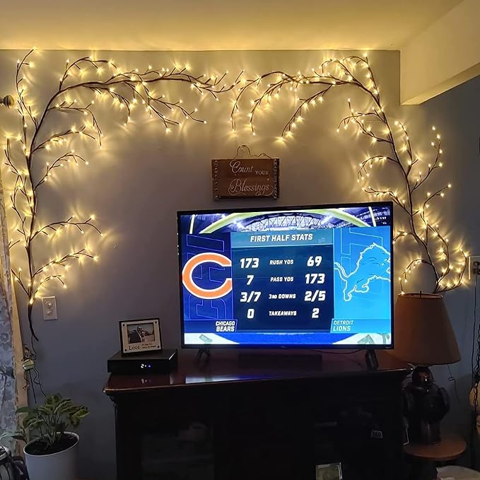 Enchanted Willow Vine Lights for Wall: 7.5FT led Twinkling Tree Branch Light - Image 4