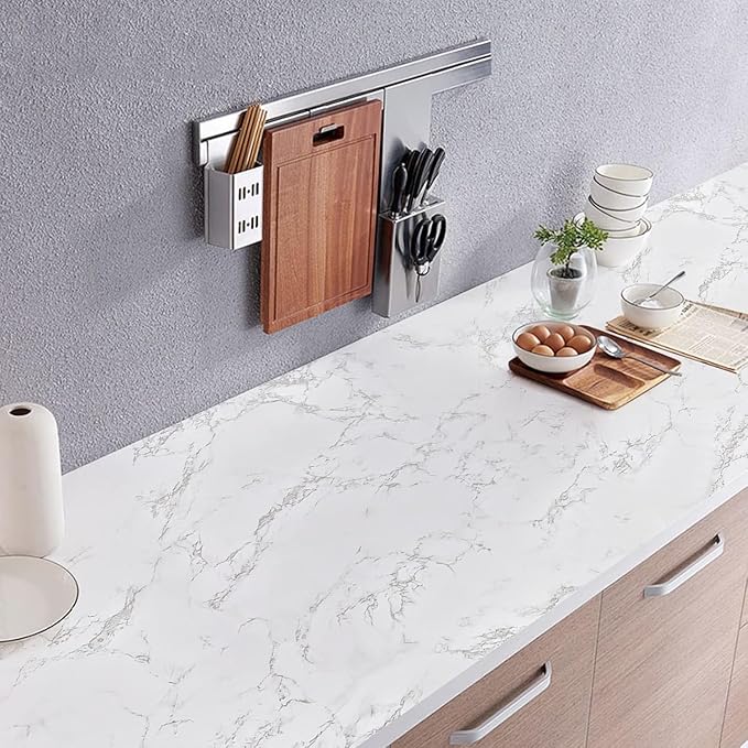 Marble Peel and Stick Wallpaper Granite Wall Paper - Image 3
