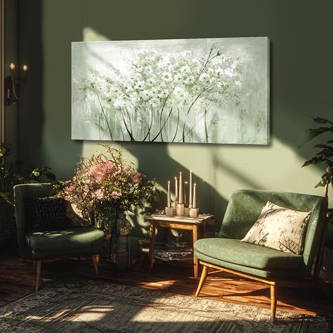 Modern Botanical Canvas Wall Art by MLART99