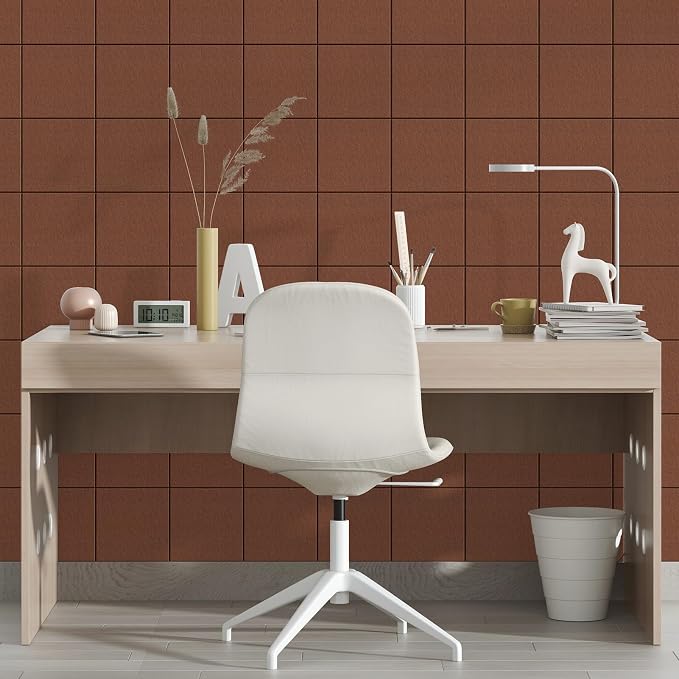 MaxGear Large Cork Board for Wall 36" x 24", Chocolate Brown Bulletin Board - Image 8