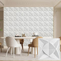 Heikki 30 Pack 3D Wall Panel for Interior Wall Décor, PVC Flower Textured Wall by YourBestChoices