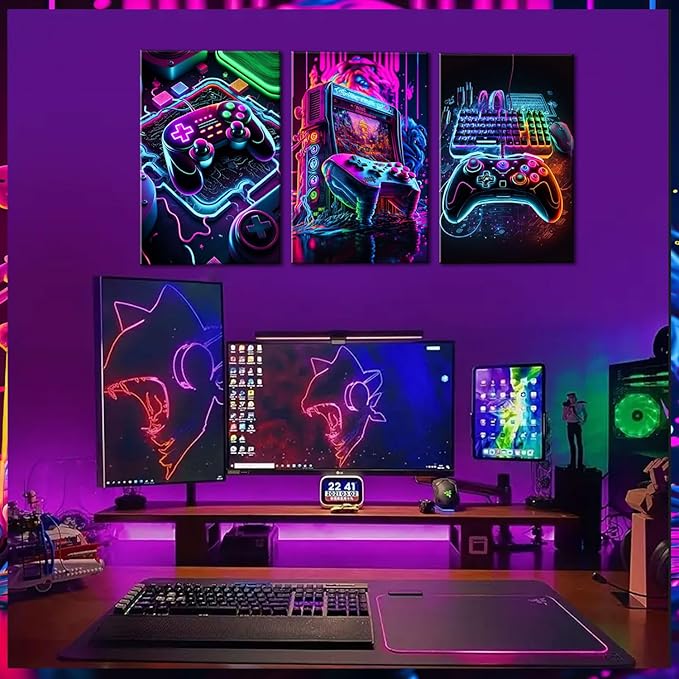 BGFCE Game Room Decor Posters Set of 3 - Image 2