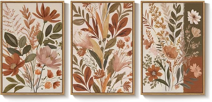 Framed Vintage Botanical Wall Art - Image 9