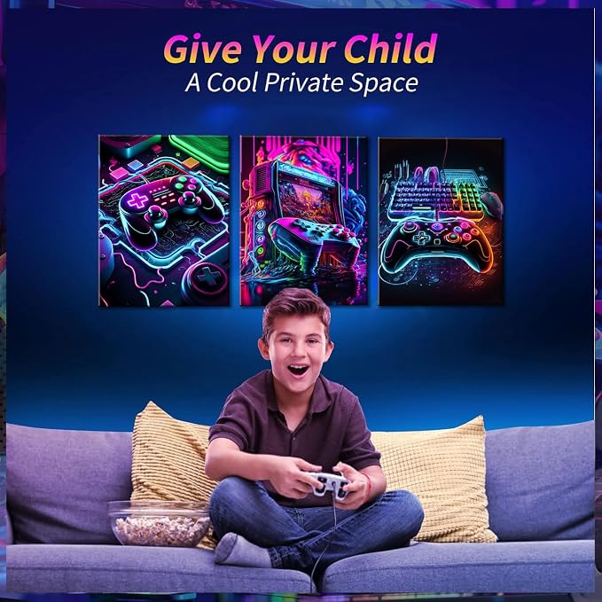 BGFCE Game Room Decor Posters Set of 3 - Image 7