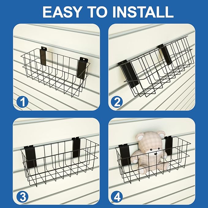 NeatiEase 29 PCS Slatwall Accessories Kit - Image 6