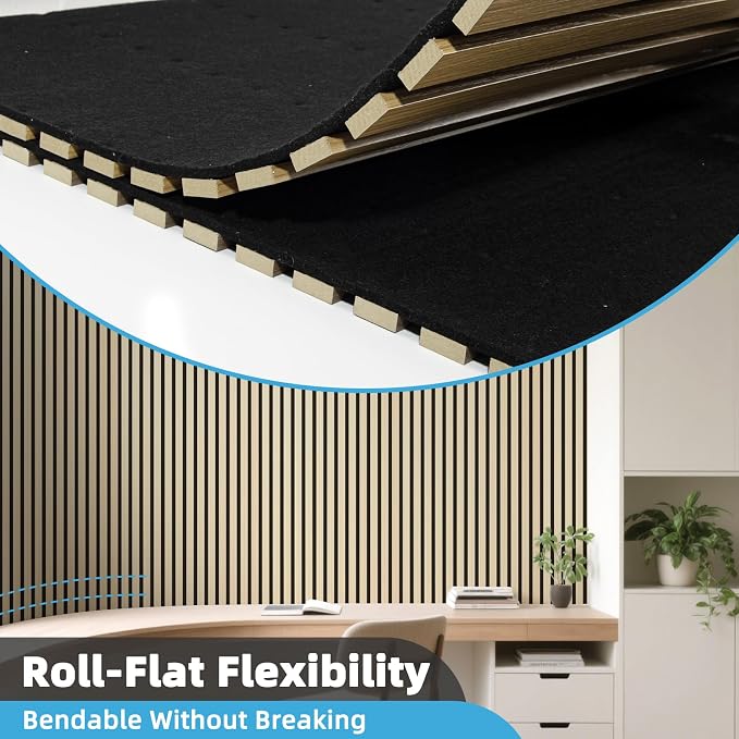 Art3d 2-Pack Acoustic Wood Slat Wall Panel - Image 6