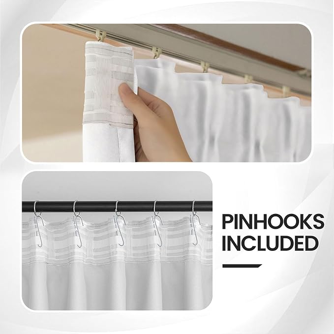 Floor to Ceiling Curtain for Wall Ceiling Mount Track - Image 3