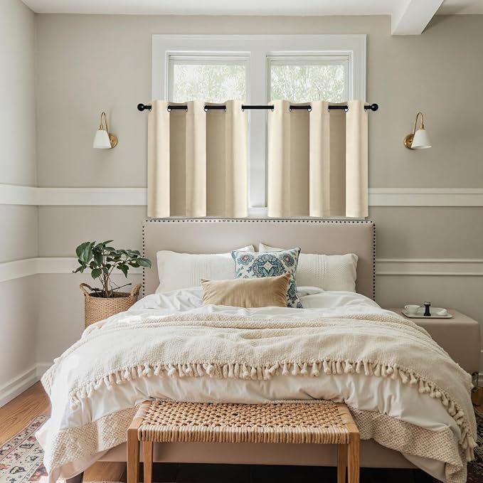 MIULEE Blackout Curtains for Bedroom Living Room 2 Panels, Thermal Insulated - Image 7