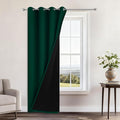 Yakamok 100% Blackout Curtains 96 Inches Long, 2 Thick Layers Heat and Full by Yakamok