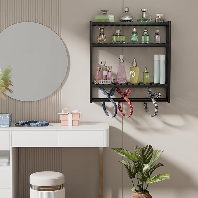 PPN Towel Rack Bathroom Storage Shelves Over The Toilet - Image 7