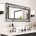 Rectangular Wall Mirror, Hang Horizontally or Vertically by NXHOME