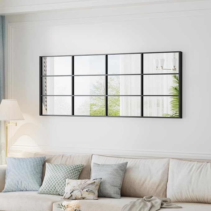 Mirror Full Length, Farmhouse Standing Mirrors Hanging or Leaning - Image 3