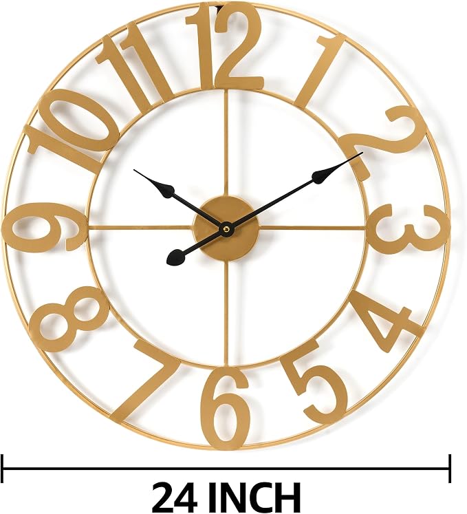 Sorbus Large Wall Clock for Living Room Decor - Image 2