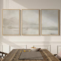 Framed Christian Wall Art Set of 3, Jesus Leaves the 99 Sheep Framed Canvas by Cuspin