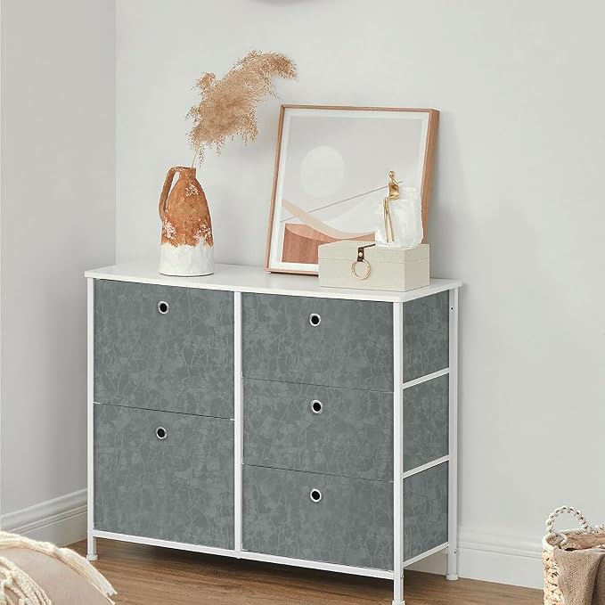 Yasinet Peel and Stick Wallpaper Removable Wallpaper Modern Grey-Green Embossed - Image 6