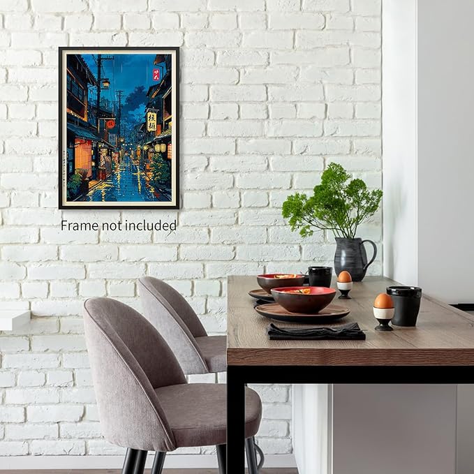 Podafu Japanese Art Unframe 14L" x 11W" Ukiyo-e Decor Poster - Image 4
